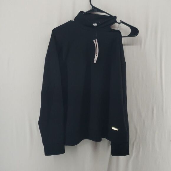 Nine West Sweaters - Nine West Black Knit top Medium cold Shoulder (AL)